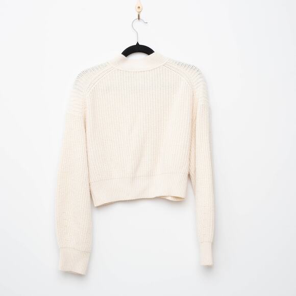 TOCCIN X RTR Off-white Solid Beach Cardigan - Picture 6 of 9